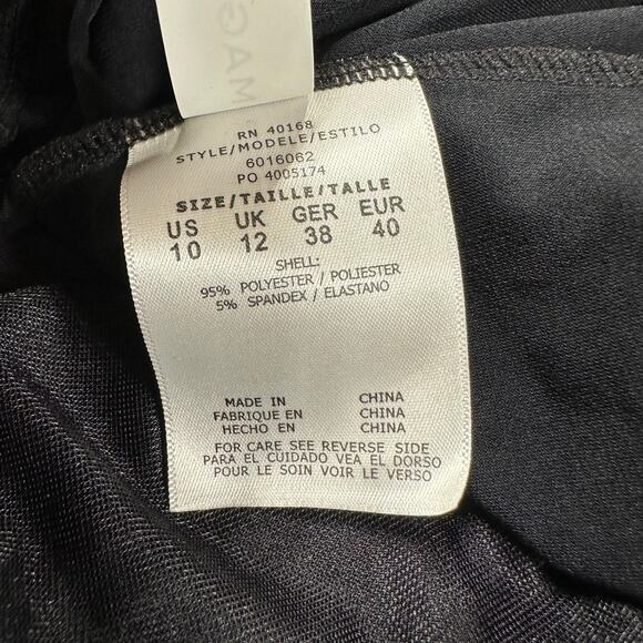 Magicsuit Halo Effect Angelika Tankini Top Black Women's Size 10 New With Tags - Picture 8 of 10